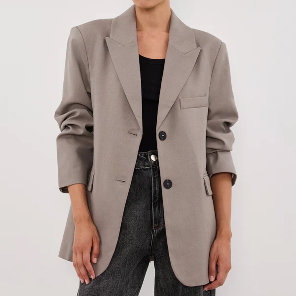 DISSH HARLEY SMOKE OVERSIZED BOYFRIEND BLAZER